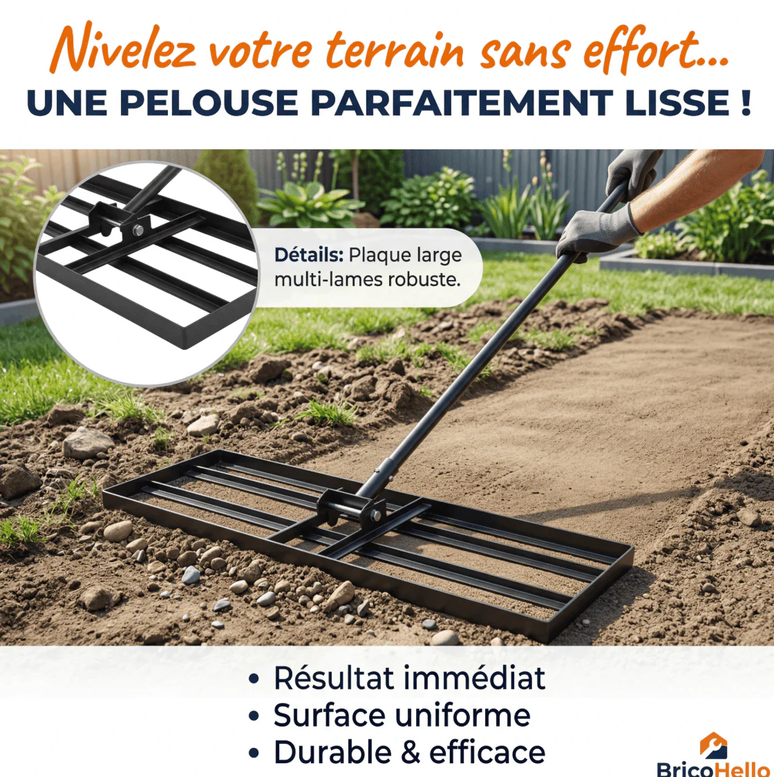 Niveleur de pelouse révolutionnaire - Image 3