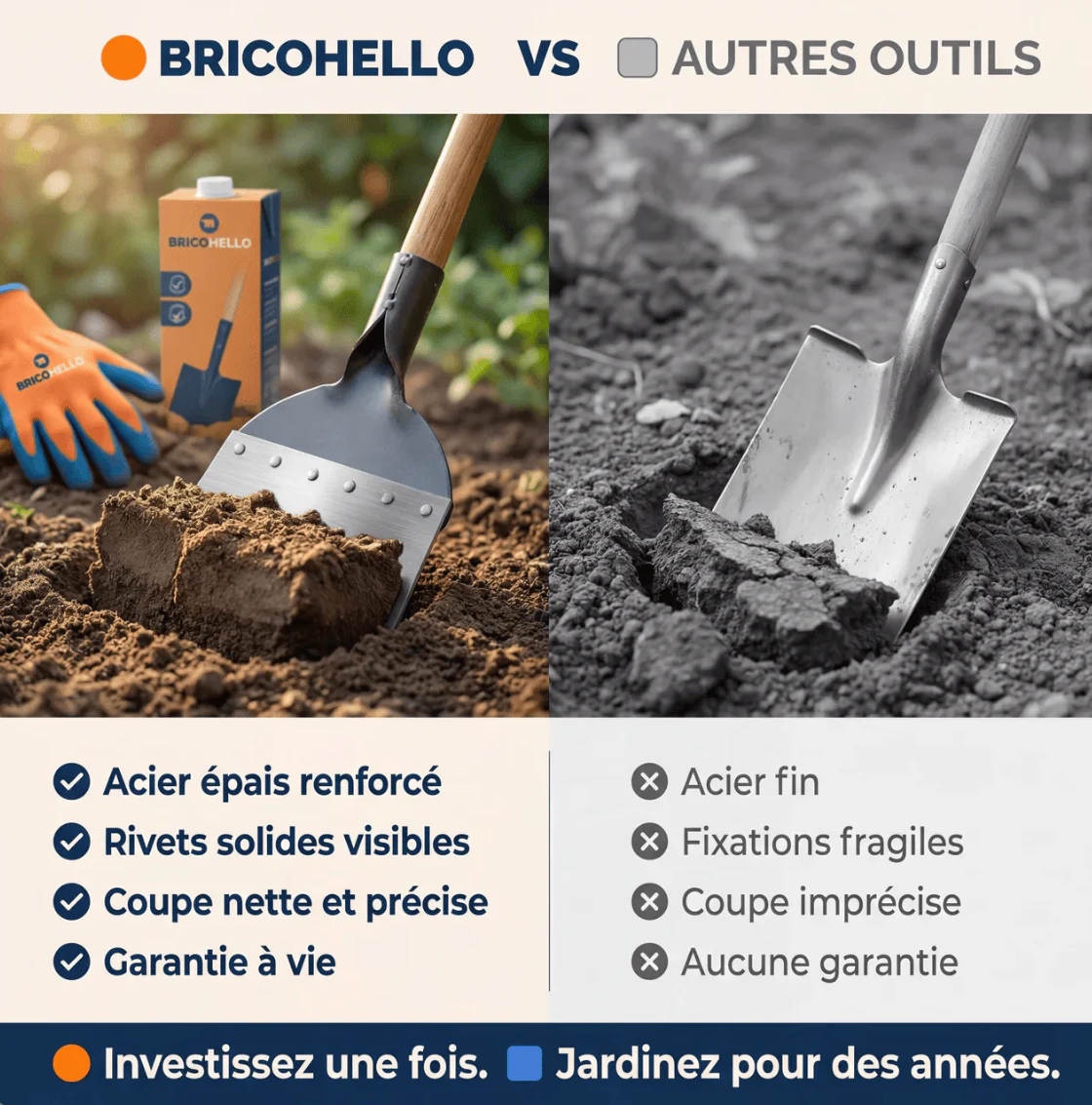 Pelle de jardin révolutionnaire - Image 3
