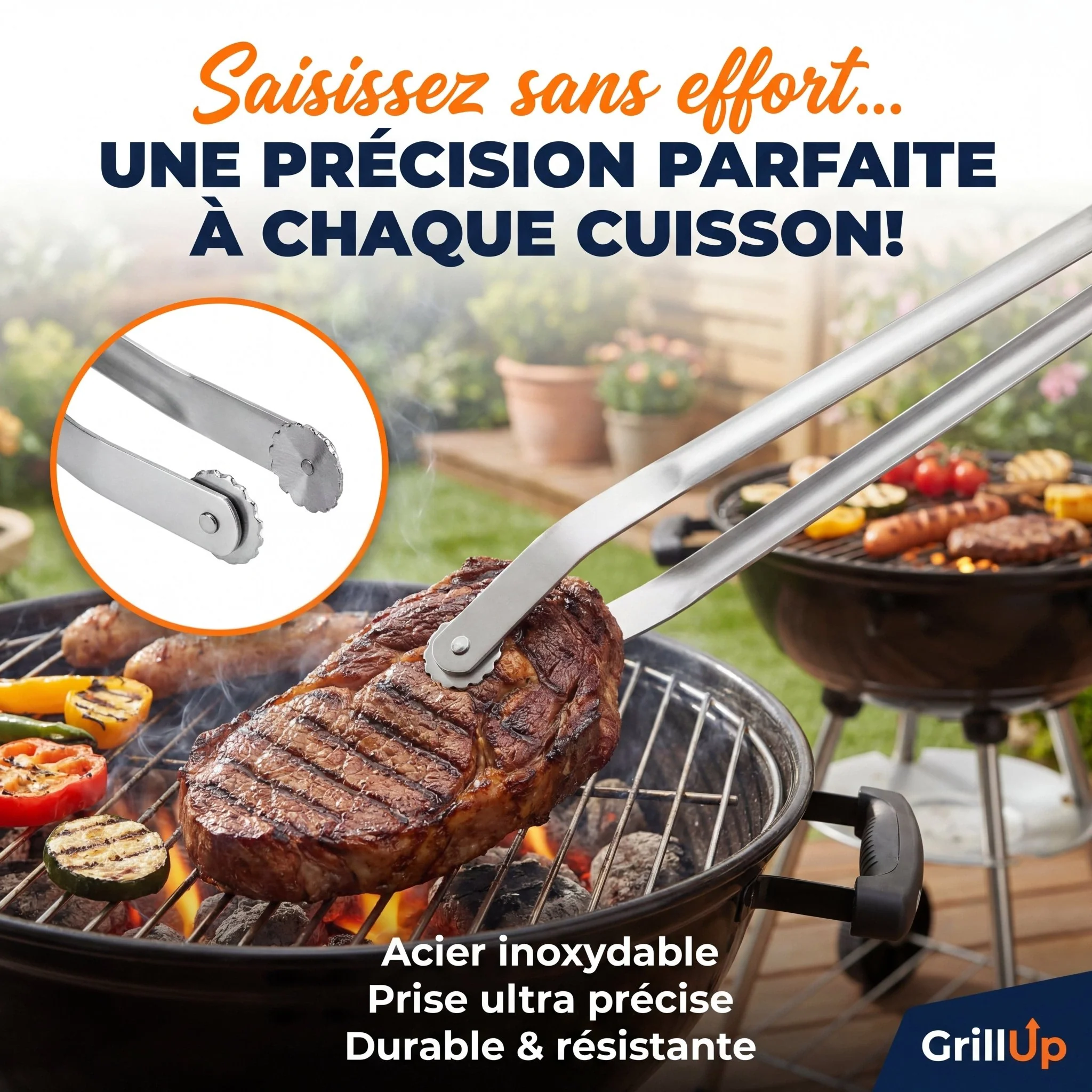 GrillUp - Pince barbecue révolutionnaire - Image 5