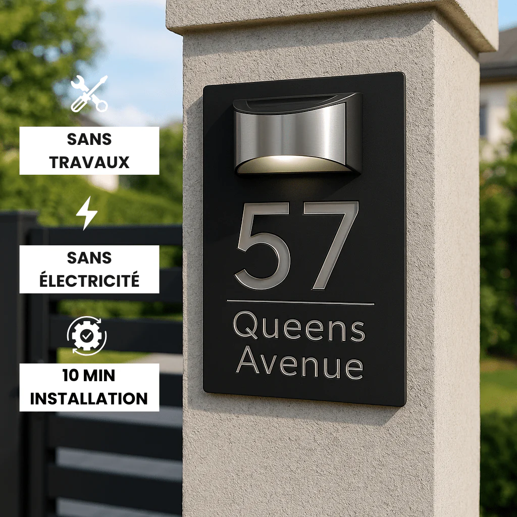 Plaque d'adresse personnalisée - Image 3