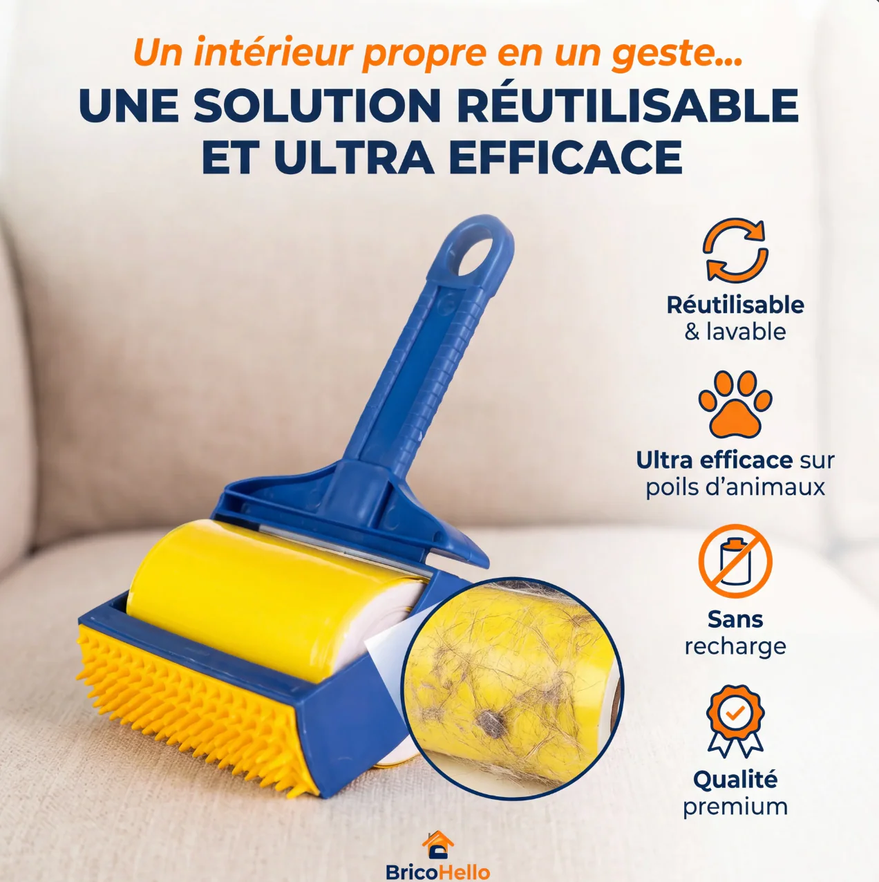 Rouleau pour animaux réutilisable - Image 2